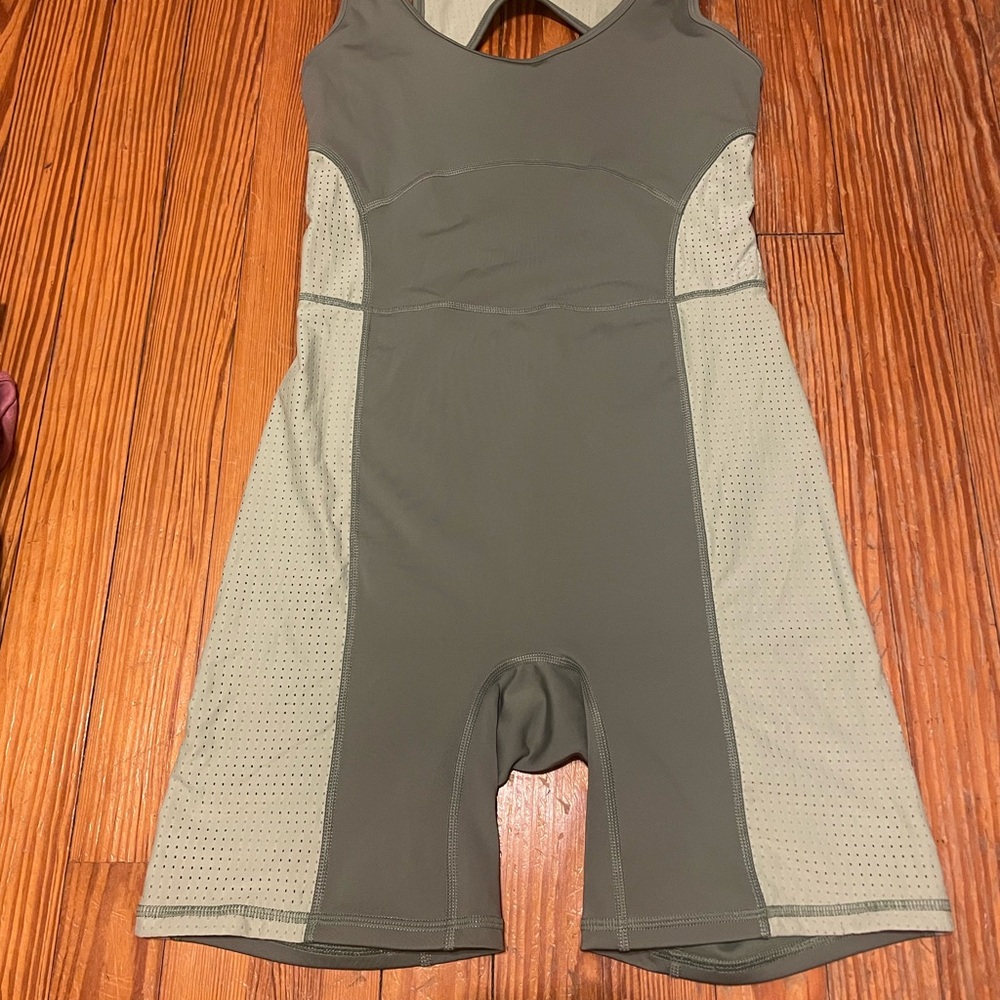 Fabletics Sold Out Khloe Green Athletic Romper